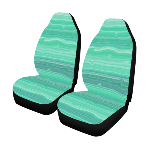 Simple Sea Car Seat Covers (Set of 2)