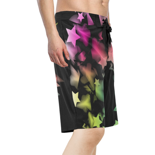 StarBoardShorts Men's All Over Print Board Shorts (Model L16)