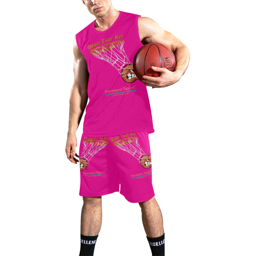Whet That Net Basketball Uniform All Over Print Basketball Uniform