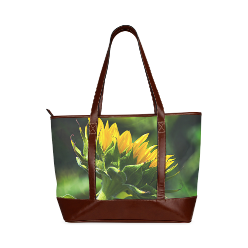 Sunflower New Beginnings Tote Handbag (Model 1642)