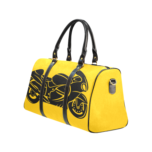 Busa Yellow New Waterproof Travel Bag/Large (Model 1639)