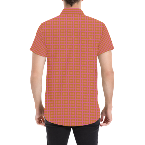 EmploymentaGrid 18 Men's All Over Print Short Sleeve Shirt (Model T53)