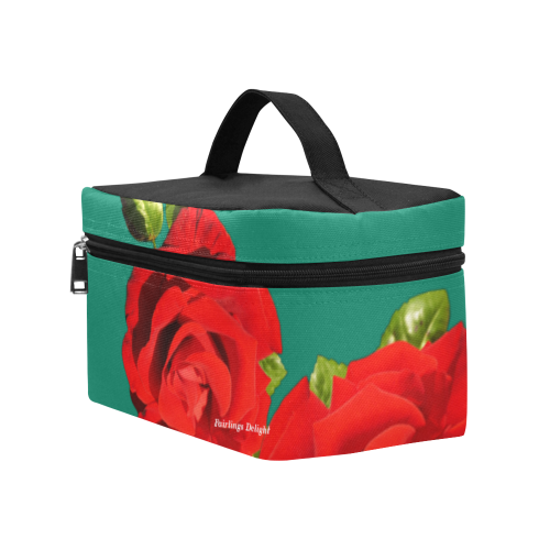 Fairlings Delight's Floral Luxury Collection- Red Rose Lunch Bag/Large 53086a17 Lunch Bag/Large (Model 1658)