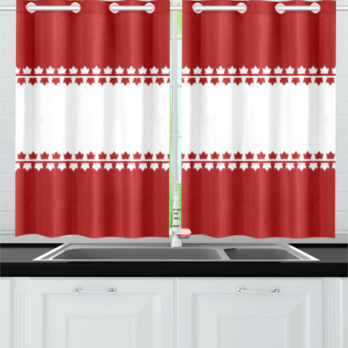 Canada Curtains Classic Canada Decor Kitchen Curtain 26 X 39 2