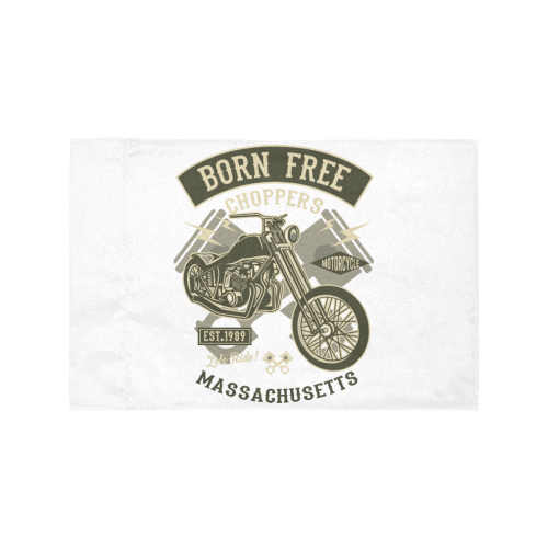 Born Free Choppers Motorcycle Flag (Twin Sides)