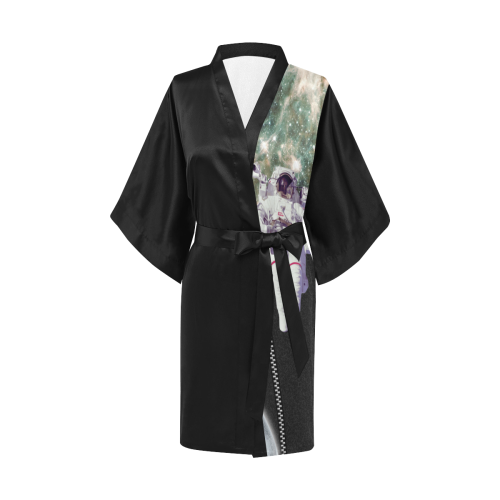 ZIPPER - Astronaut Home Sweet Home Kimono Robe