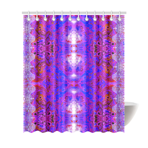 placemat 6 Shower Curtain 72"x84"
