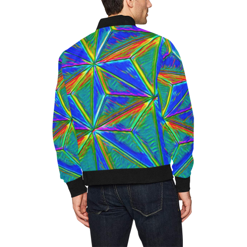 Vivid Life 1E  by JamColors All Over Print Bomber Jacket for Men (Model H31)
