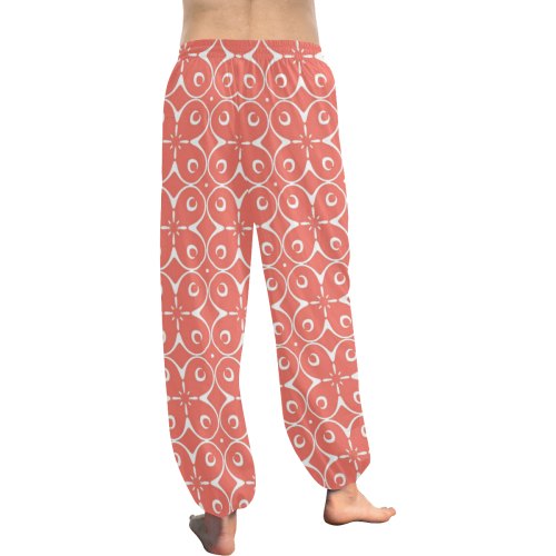 My Lucky Day Coral Peach Women's All Over Print Harem Pants (Model L18)