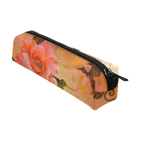 Beautiful flowers Pencil Pouch/Small (Model 1681)