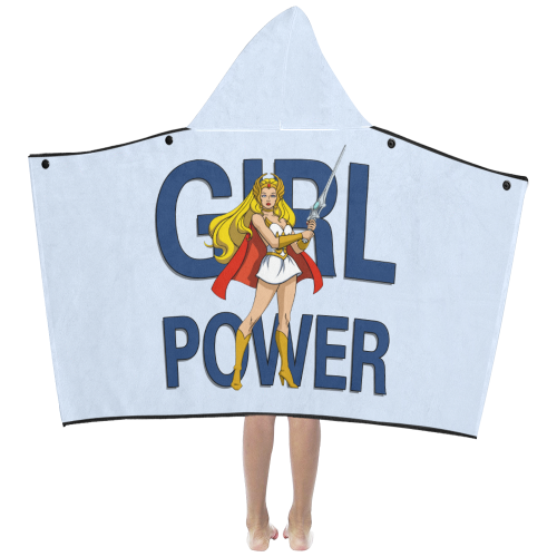 Girl Power (She-Ra) Kids' Hooded Bath Towels