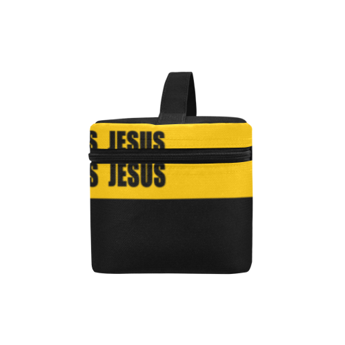 JESUS YELLOW Cosmetic Bag/Large (Model 1658)