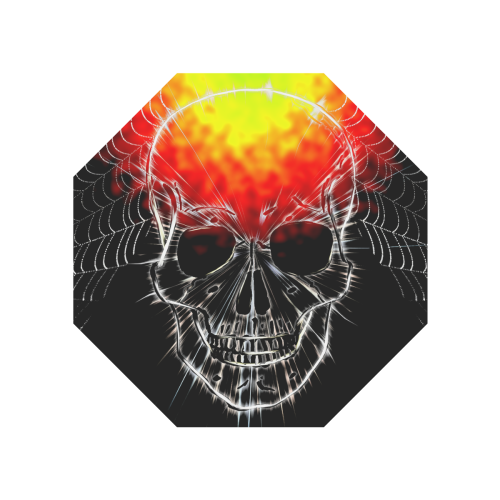Skull 20161116_by_JAMColors Anti-UV Auto-Foldable Umbrella (Underside Printing) (U06)