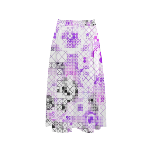 funny mix of shapes  by JamColors Aoede Crepe Skirt (Model D16)