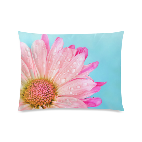 Flower Custom Picture Pillow Case 20"x26" (one side)