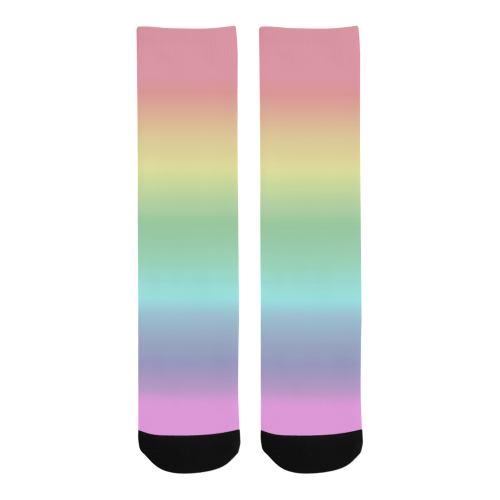 Pastel Rainbow Trouser Socks