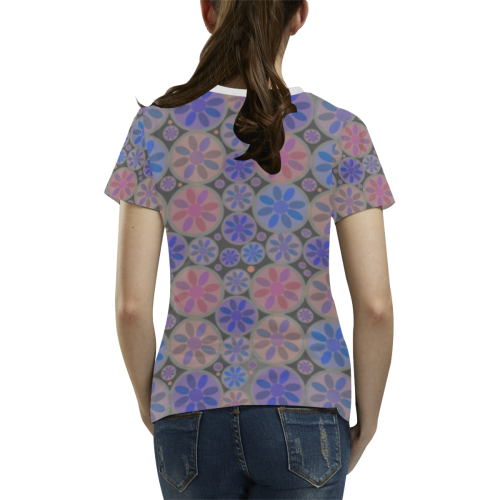 zappwaits beautiful 08 All Over Print T-shirt for Women/Large Size (USA Size) (Model T40)