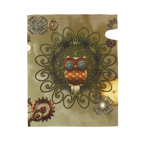 Steampunk cute owl Mailbox Cover