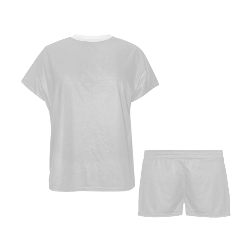 color light grey Women's Short Pajama Set