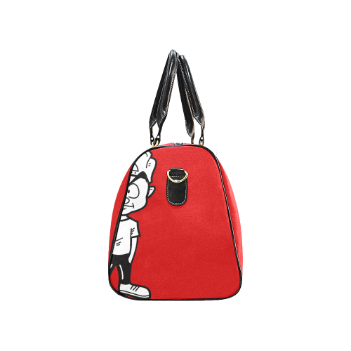 Red Duffle Bag New Waterproof Travel Bag/Large (Model 1639)