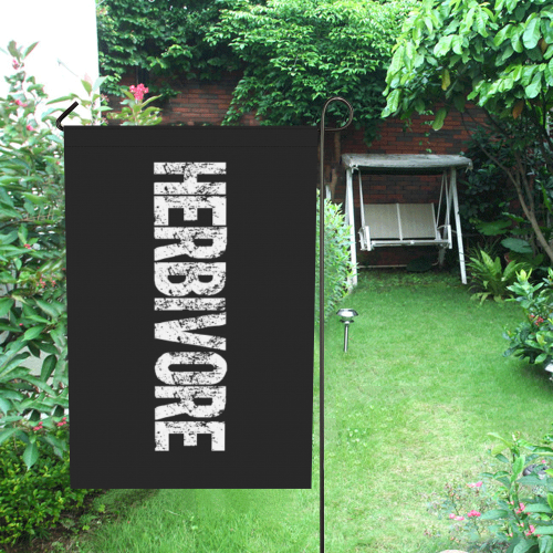Herbivore (vegan) Garden Flag 28''x40'' （Without Flagpole）