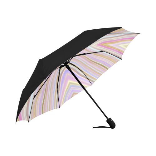 Wild Wavy X Lines 41 Anti-UV Auto-Foldable Umbrella (Underside Printing) (U06)