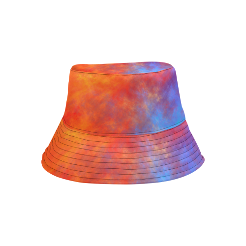 Fire and Ice All Over Print Bucket Hat