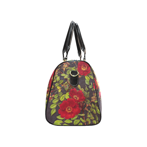 flowers #flowers #pattern #flora New Waterproof Travel Bag/Small (Model 1639)