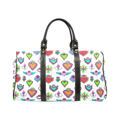 SACRED HEART - EX VOTO - Rainbow New Waterproof Travel Bag/Large (Model 1639)