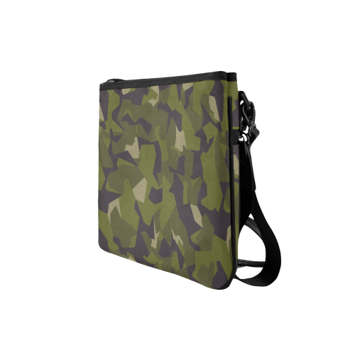 Swedish M90 woodland camouflage Slim Clutch Bag (Model 1668)
