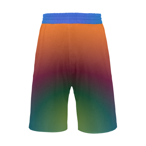 Big Rich Spectrum by Aleta Men's All Over Print Casual Shorts (Model L23)