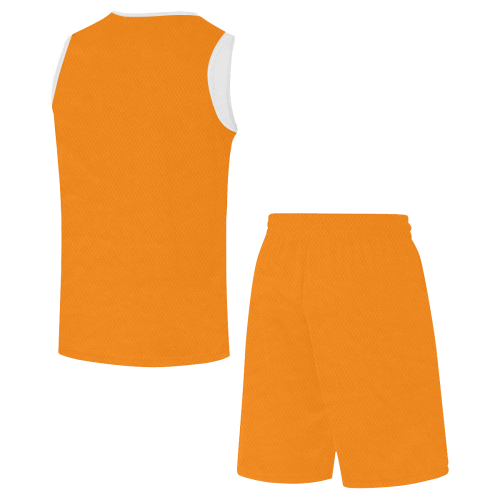 color UT orange All Over Print Basketball Uniform
