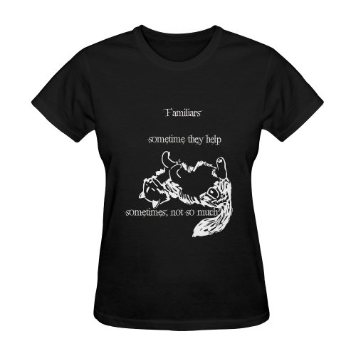 My Familiar Cat Sunny Women's T-shirt (Model T05)