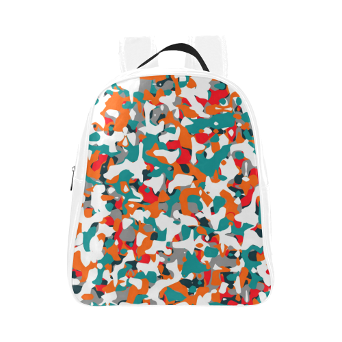 POP ART CAMOUFLAGE 1 School Backpack (Model 1601)(Small)