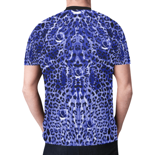fur marbling 10 New All Over Print T-shirt for Men/Large Size (Model T45)