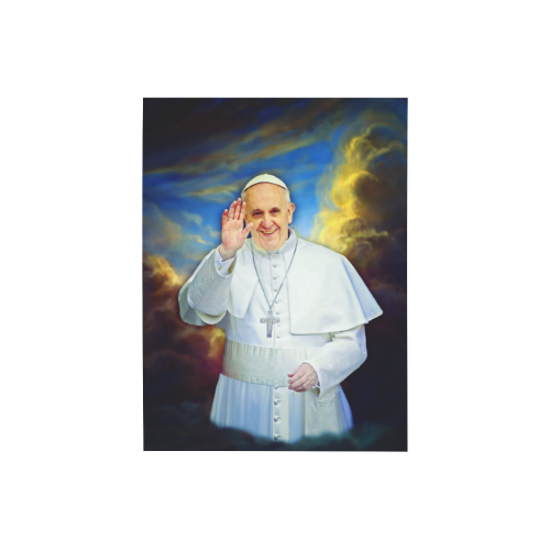 Pope Francis Photo Panel for Tabletop Display 6"x8"