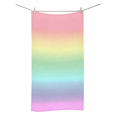 Pastel Rainbow Bath Towel 30"x56"