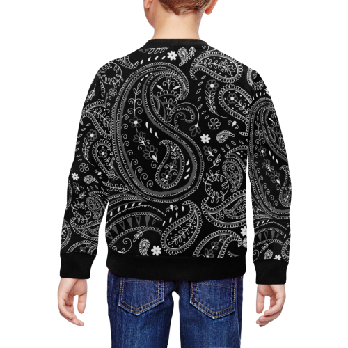PAISLEY 7 All Over Print Crewneck Sweatshirt for Kids (Model H29)
