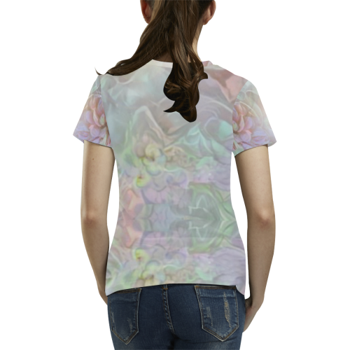 Chamandox All Over Print T-Shirt for Women (USA Size) (Model T40)