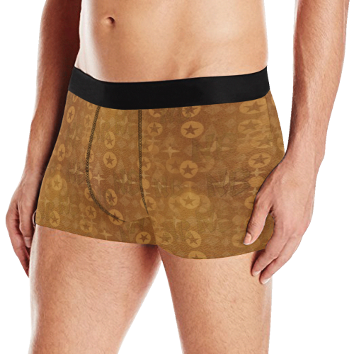 NB Pattern by Nico Bielow Men's Boxer Briefs with Merged Design (Model  L10)