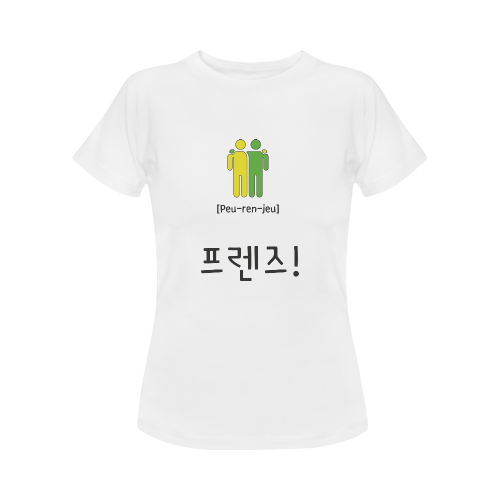 friendskoreanshirtwomen Women's Classic T-Shirt (Model T17）