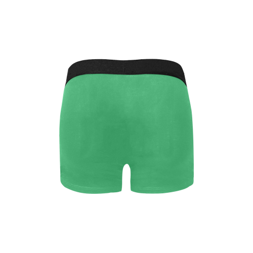 color medium sea green Men's All Over Print Boxer Briefs (Model L34)