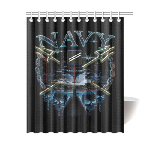 Navy Seaman E-2 Shower Curtain 60"x72"