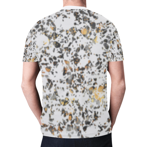 morble spots New All Over Print T-shirt for Men/Large Size (Model T45)