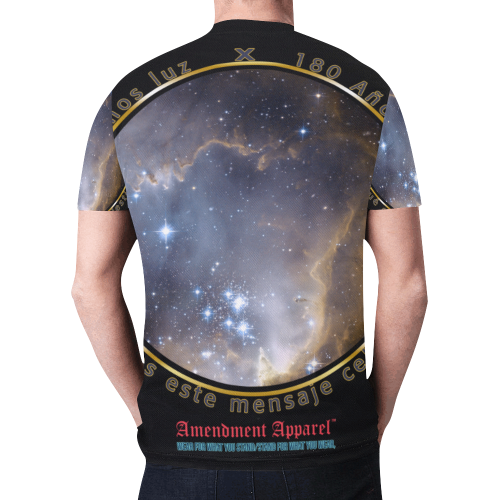 Celestial-Image-Spanish New All Over Print T-shirt for Men (Model T45)