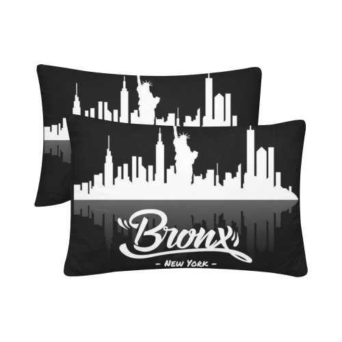Bronx New York Custom Pillow Case 20"x 30" (One Side) (Set of 2)