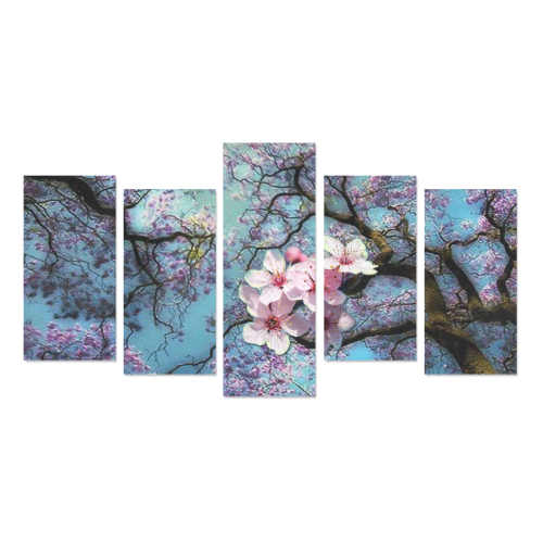 Cherry blossomL Canvas Print Sets E (No Frame)