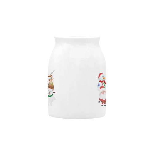 Christmas Gingerbread, Snowman, Santa Claus Milk Cup (Small) 300ml