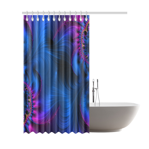 Deep Night Shower Curtain 72"x84"