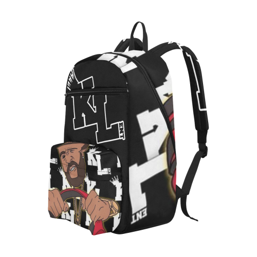 King Luie Vs. DJ Mike Luie Large Capacity Travel Backpack (Model 1691)